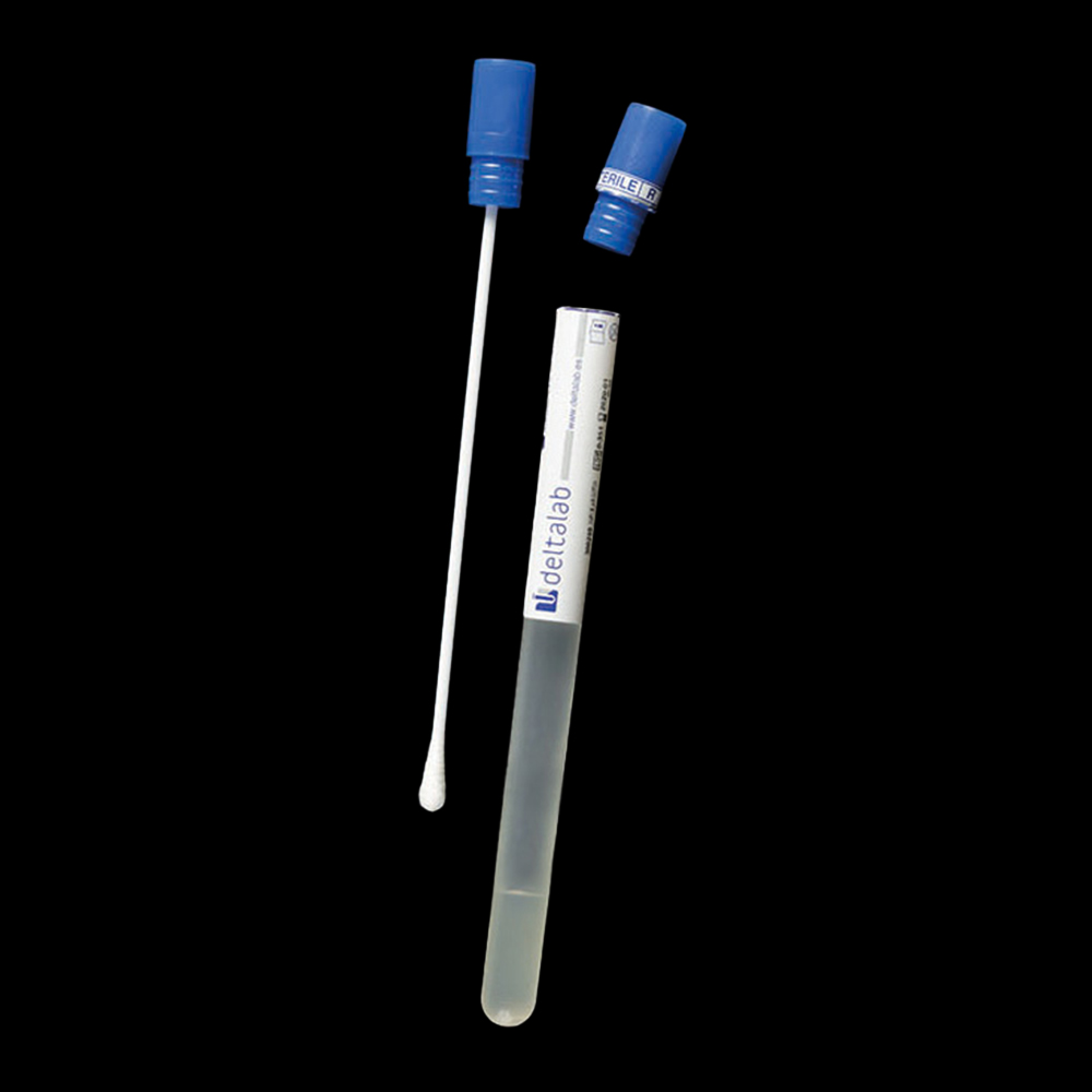 Зонд-тампон (полістирол, віскоза) стерильний з пробіркою середовище Еймса